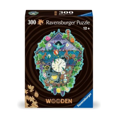 Ravensburger Puzzle Ceas Lemn 300 Piese - imagine 2