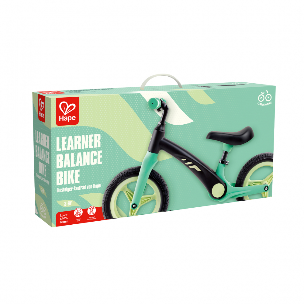 Bicicleta Hape Echilibru Verde Copii - imagine 2