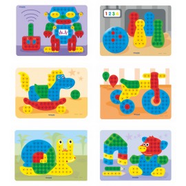 Mozaic 15 mm Miniland | Joc Educativ Creativ - imagine 3