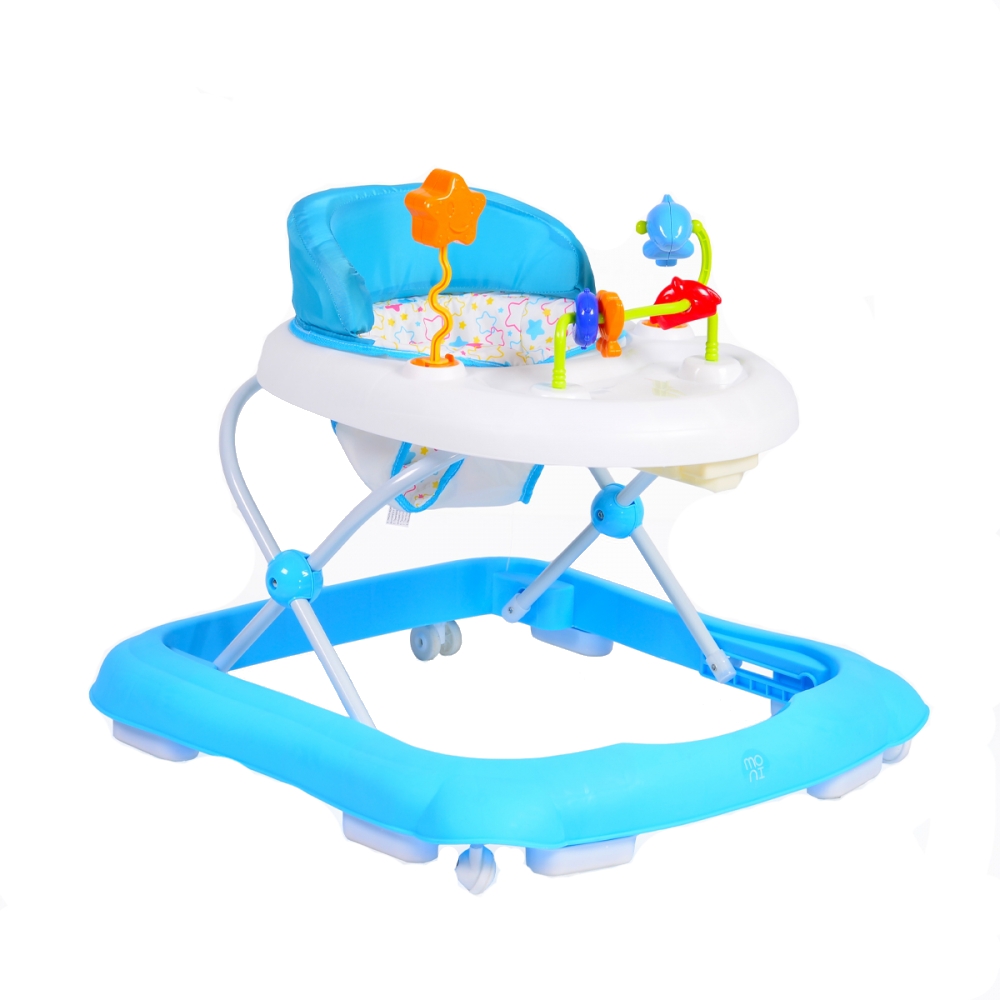 Premergator Moni Eko Blue Pliabil cu Jucarii - imagine 10