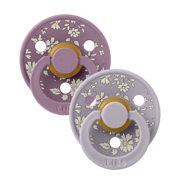 Set 2 Suzete Bibs x Liberty, Latex, 0 luni+