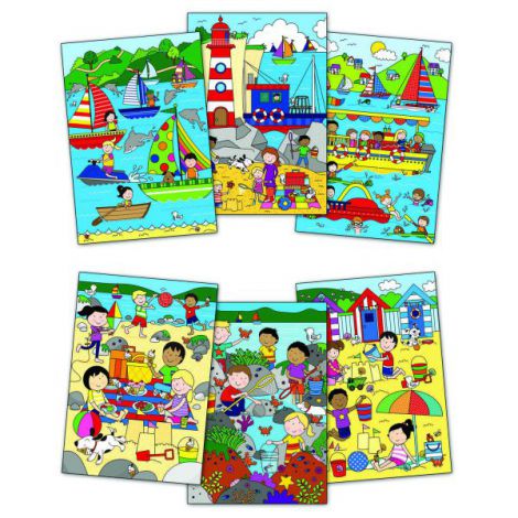 Water Magic Galt - Carte Colorat Reutilizabilă cu Apă - imagine 2