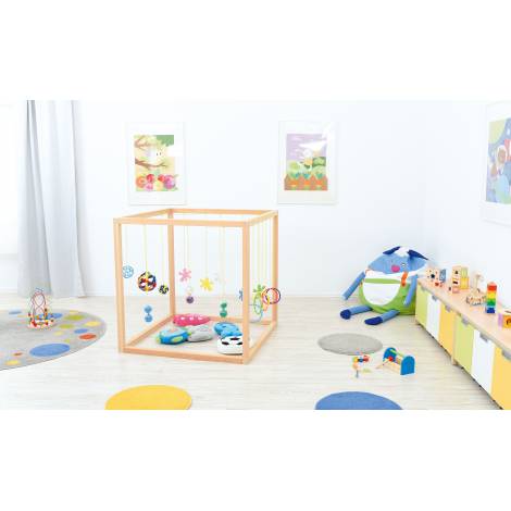 Cub Lemn Accesorii Senzoriale Moje Bambino - imagine 8