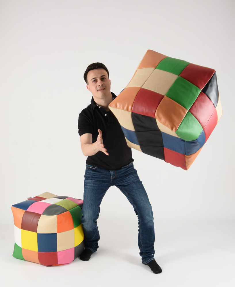 Taburet Cub Pufrelax - Mobilier Pragic și Comod