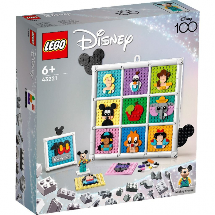 LEGO Disney 100 Ani 43221 - Figuri Emblematice