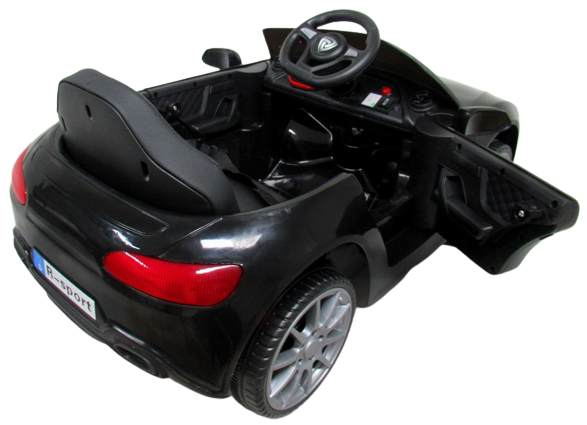 Mașinuță Electrică Cabrio B4 Negru | Autokids.ro - imagine 5