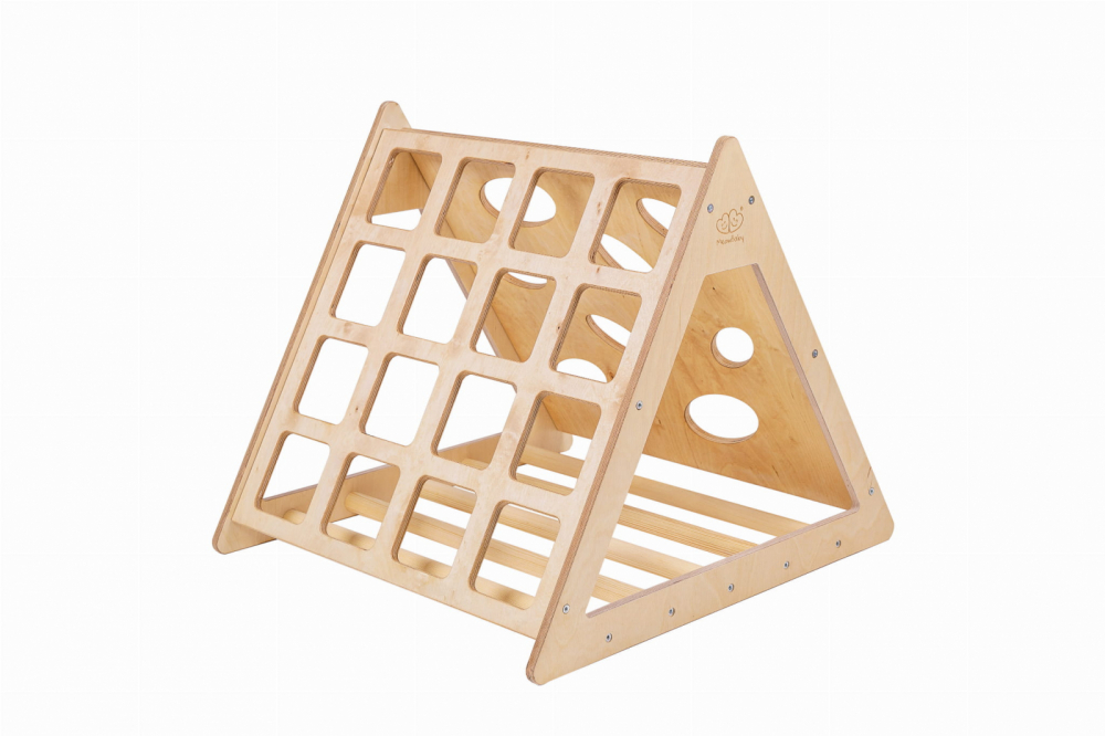 Triunghi Pikler MeowBaby Montessori - imagine 8