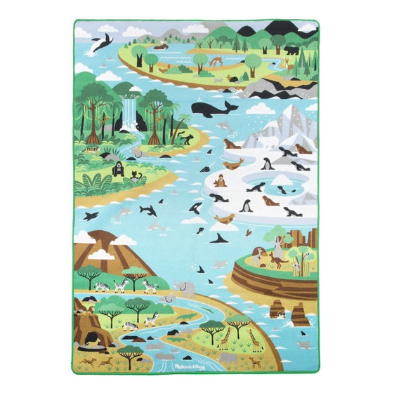 Covoras Habitatele Animalelor Melissa & Doug - imagine 4