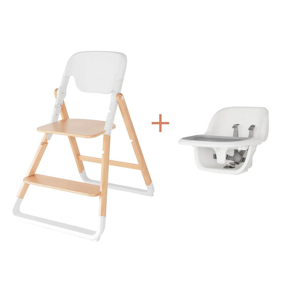 Scaun de masa Ergobaby Evolve 2 in 1 Lemn Natur