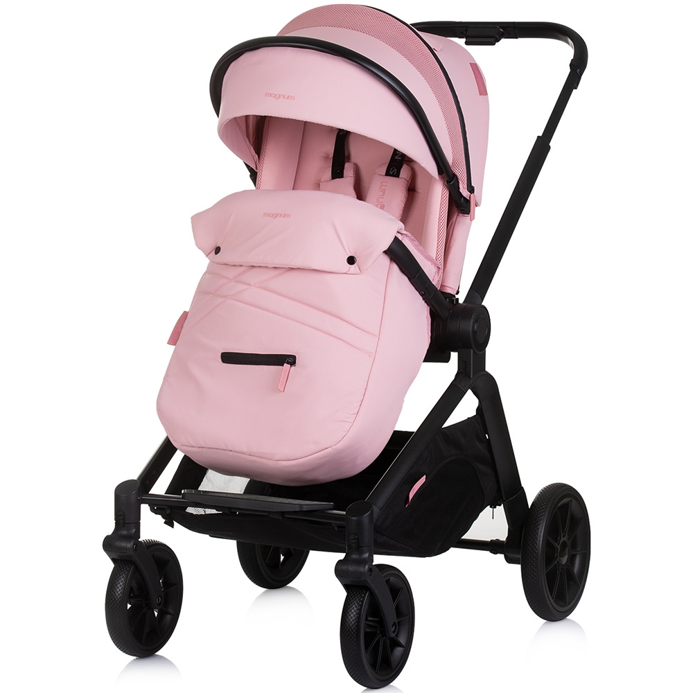 Chipolino Magnum 3 în 1 - Carucior Premium Pink - imagine 6