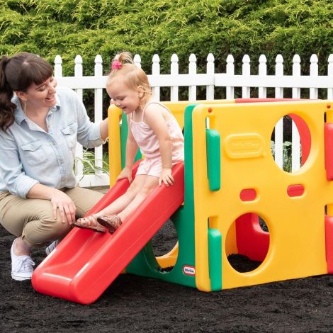 Spațiu de joacă Little Tikes, cu tobogan, 3 locuri - imagine 11