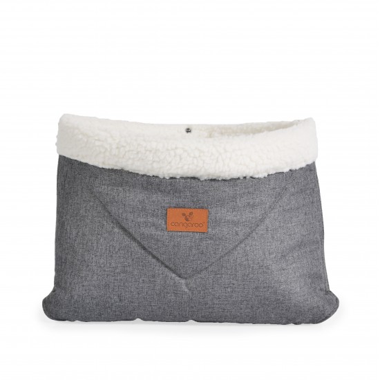 Mănușă Carucior Cangaroo Luxe Grey | Antivânt