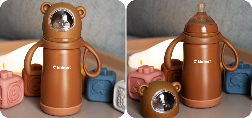 Kidnort Termos Biberon 270ml Izolare 10h - imagine 4