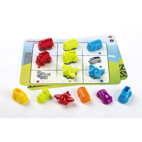 Joc Sortare și Numărat Vehicule Miniland - imagine 3
