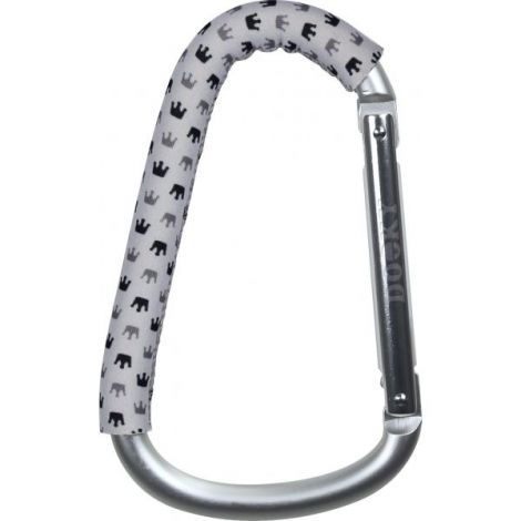 Carlig Universal Dooky Light Grey | Accesoriu Carucior - imagine 2