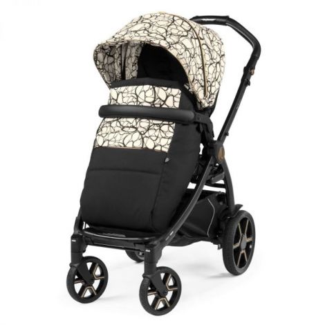 Carucior 3 in 1 Peg Perego Book Graphic Gold - imagine 5