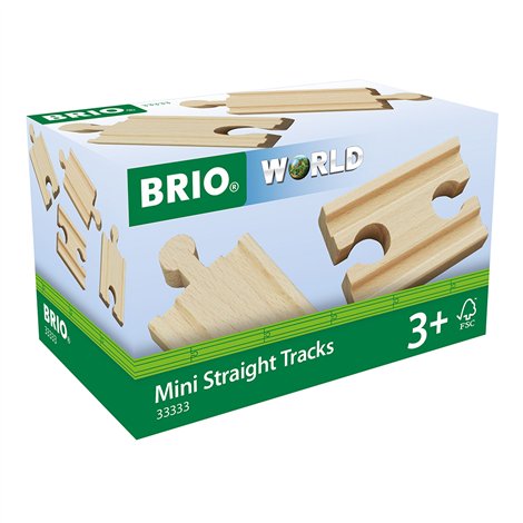 BRIO Set Sine Drepte Mini Trenulete