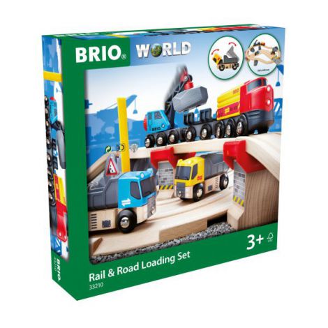 Set Şină Tren Încărcare Brio, 32 Piese - imagine 2