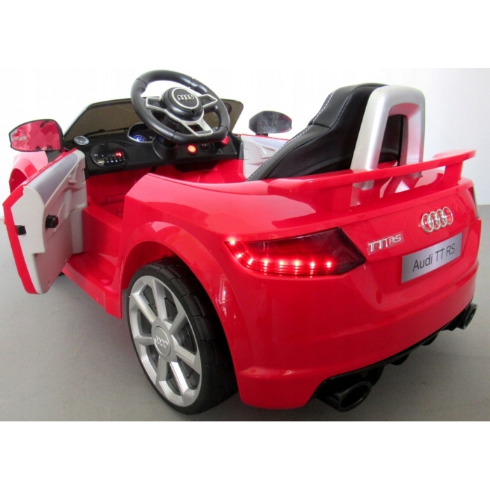 Masina Electrica Audi TT R-Sport 70W Rosu | Piele - imagine 2