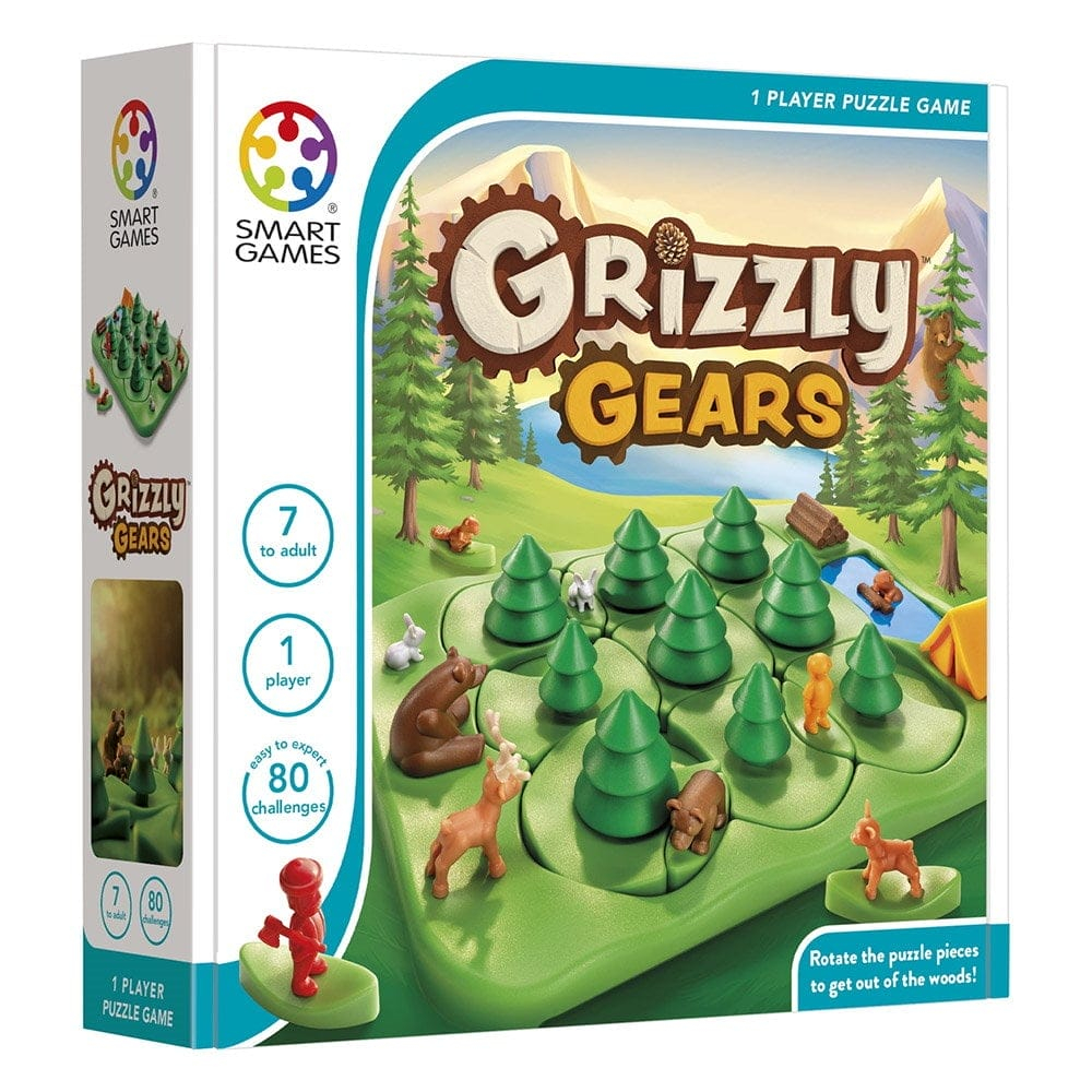 Smart Games Grizzly Gears - Joc Logic, 7+ Ani