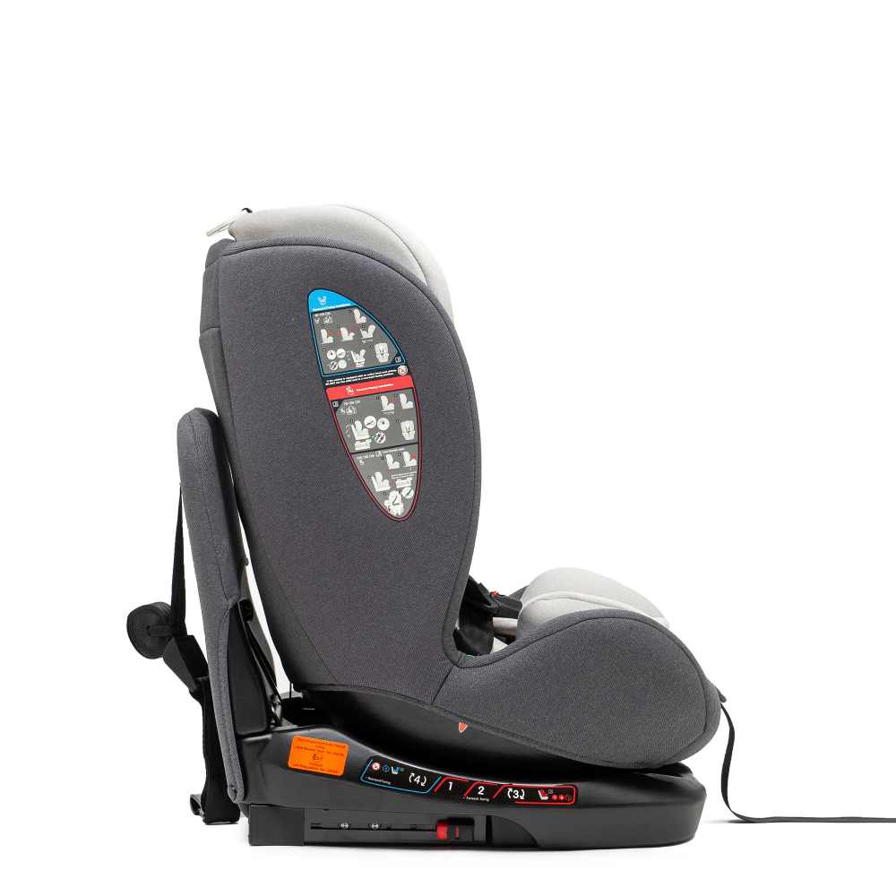 Scaun Juju Total 360 i-Size Gri Rotativ 0-12 ani - imagine 6