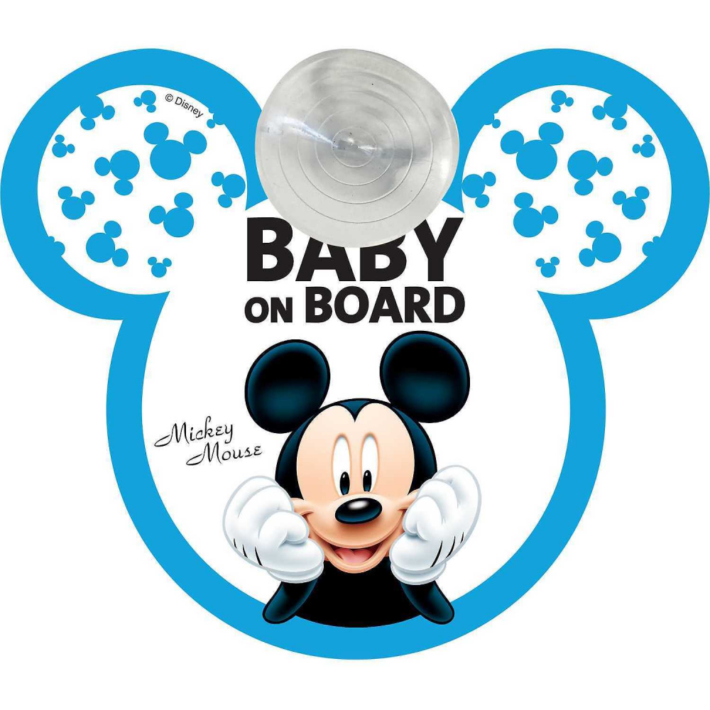 Semn Baby on Board Mickey TataWay - imagine 2