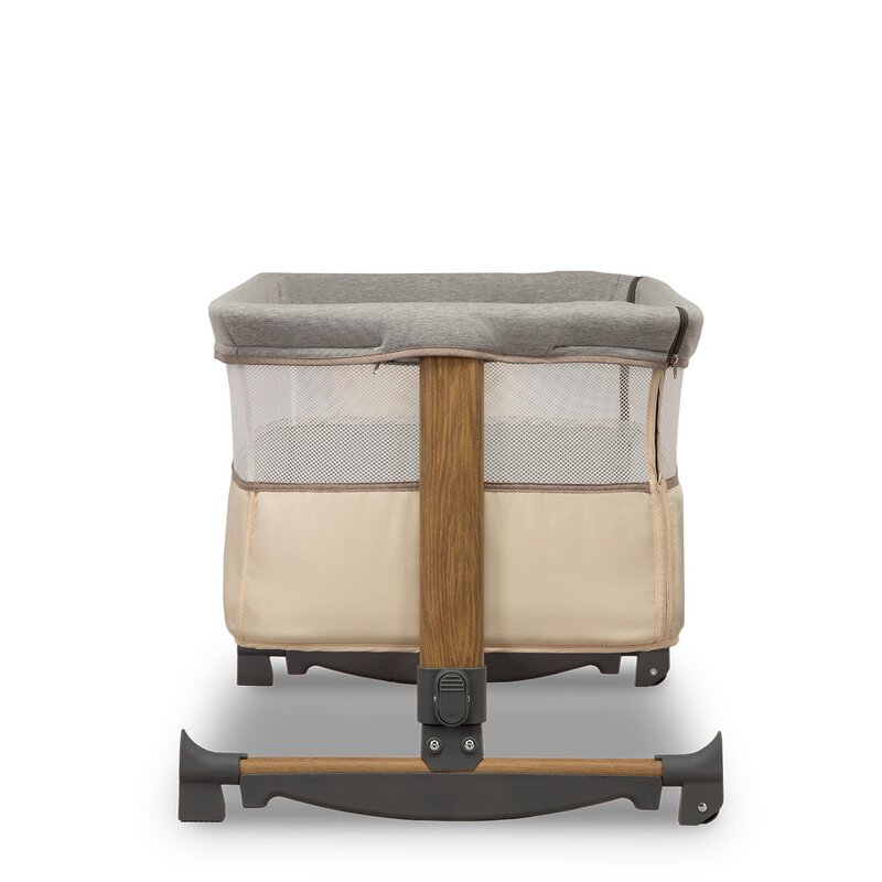 Patut Co-Sleeper Balansare Lionelo Leonie Beige - imagine 3