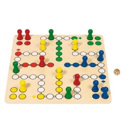 Joc Ludo din lemn Goki - Educativ si Distractiv - imagine 2