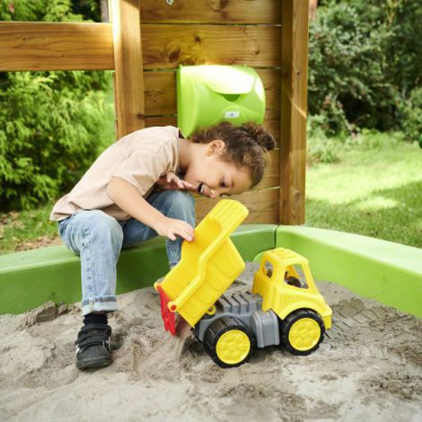 Big Camion Basculant Power Worker cu Figurină - imagine 3