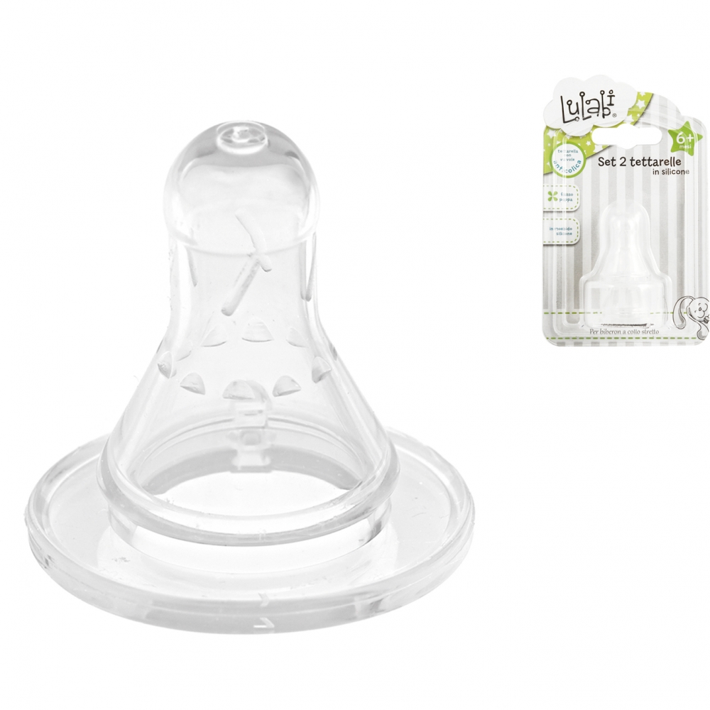 Set Tetine Lulabi Silicon Flux Variabil
