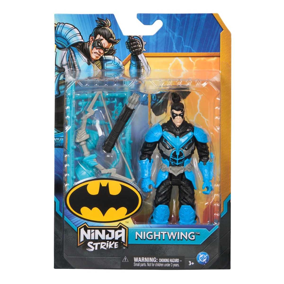 Figurina Nightwing Ninja Strike DC Comics 15cm
