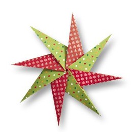 Hartie Origami 50 Foi Crăciun 15x15 cm Folia - imagine 4