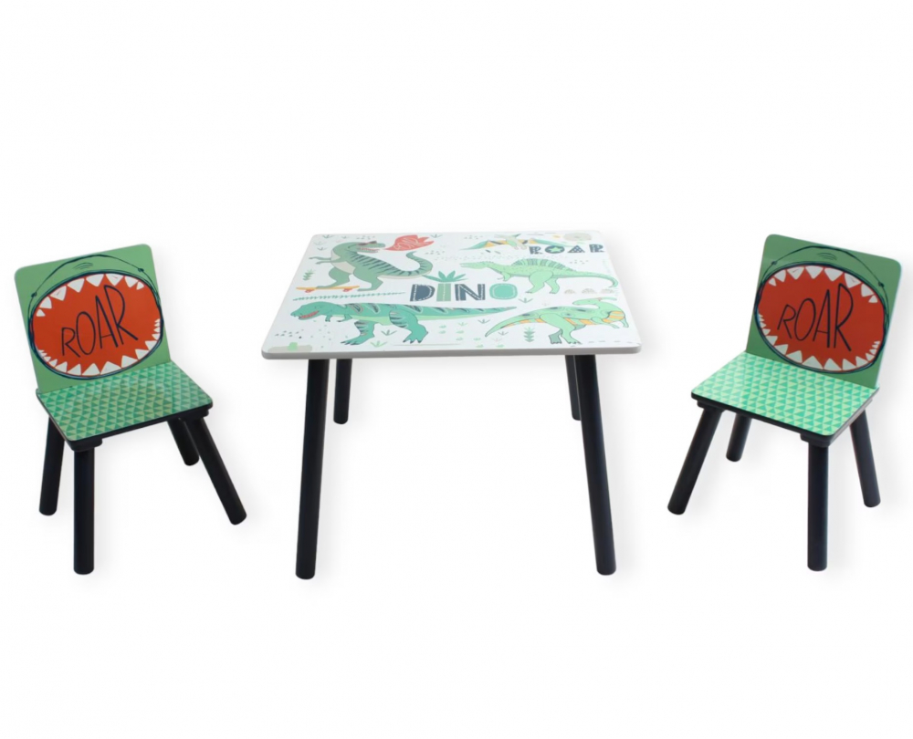 Set Masa+Scaune Dinosaur Ginger Home Copii - imagine 4