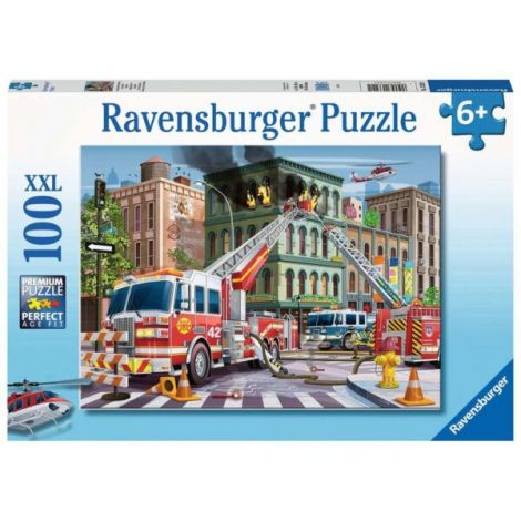 Puzzle 100 Piese Ravensburger Masini Pomieri - imagine 2