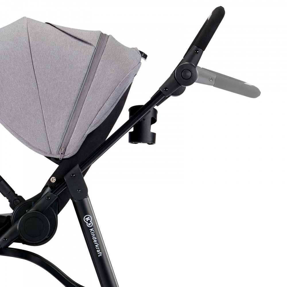 Carucior Kinderkraft Vesto Grey de la naștere