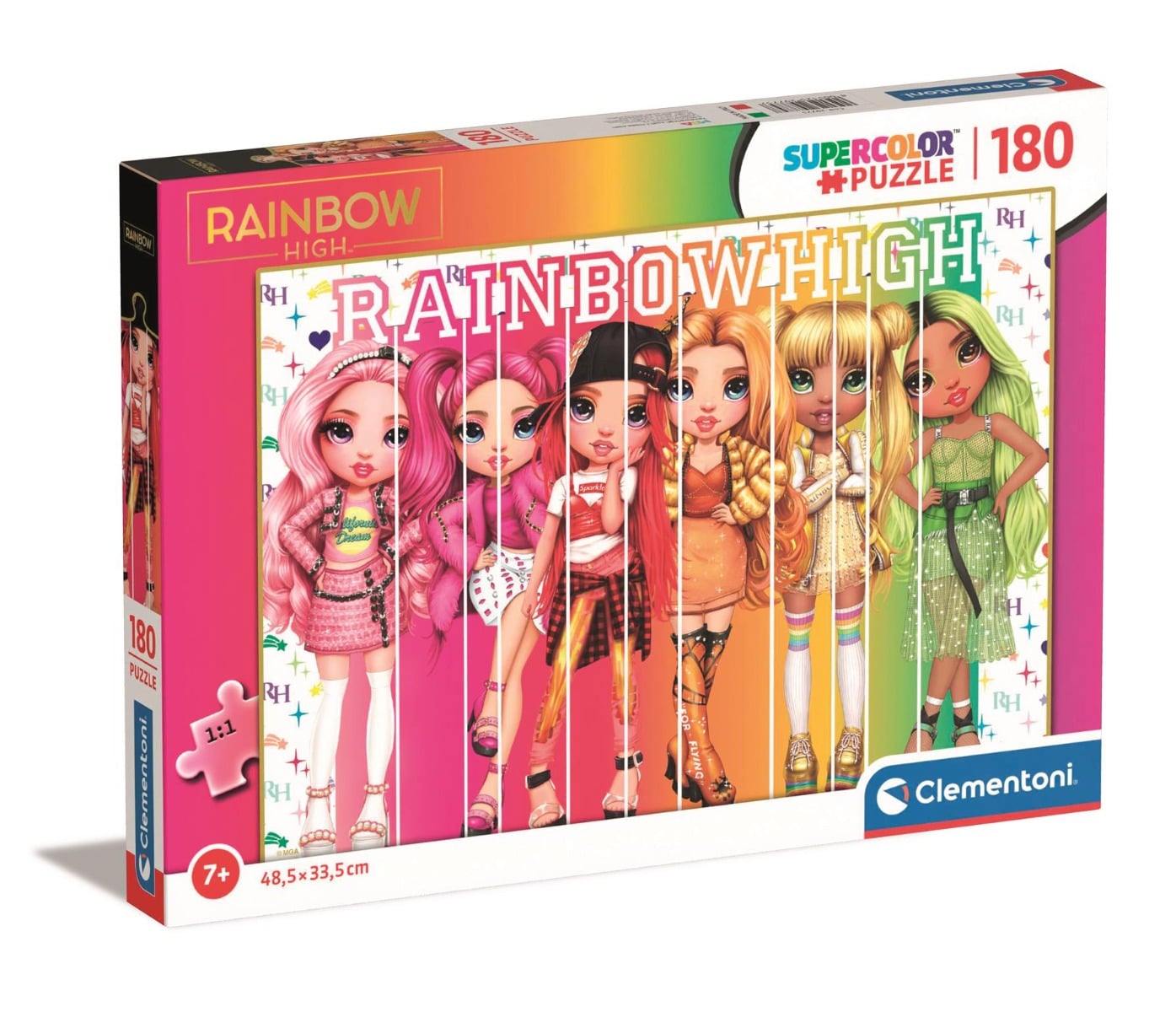 Puzzle Clementoni Rainbow High 180 piese