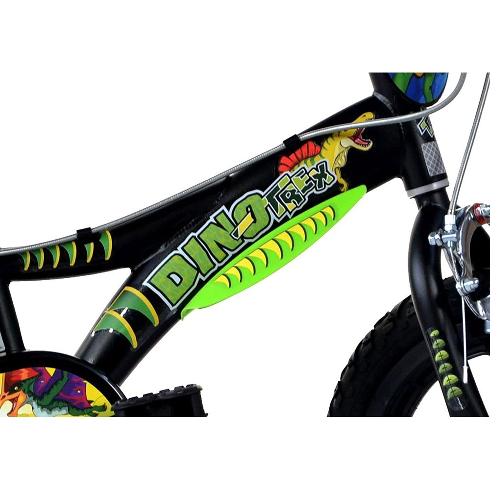Dino Bikes Dinosaur 14" - Bicicleta Copiilor - imagine 3