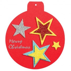 Autocolante Neopren Stele cu Sclipici Baker Ross - imagine 3
