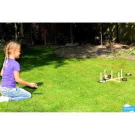 Joc Aruncat Inele Bs Toys - Lemn, Exterior - imagine 3