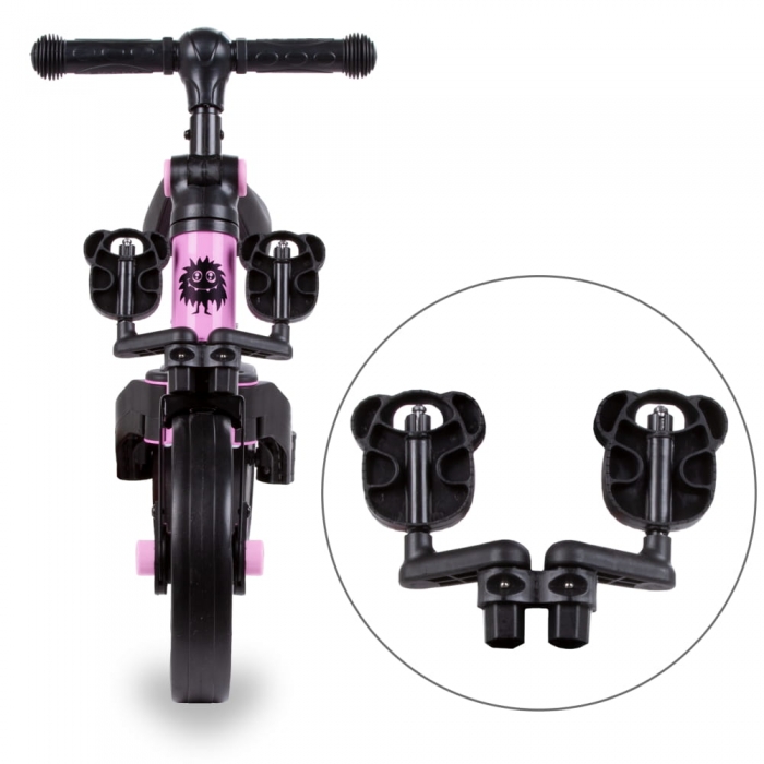 Tricicleta Kidwell Pico Pink 3 in 1, Scaun Reglabil - imagine 4
