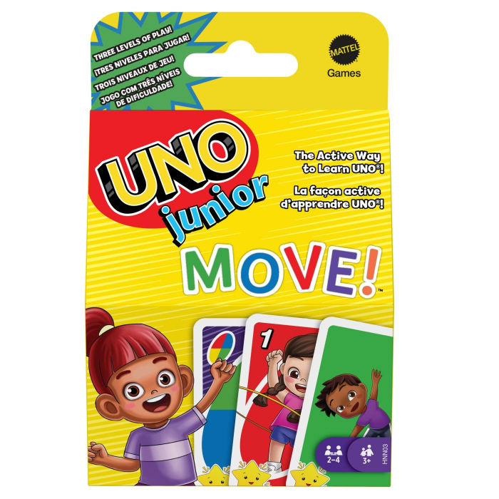 UNO Junior Move | Joc Activ și Distractiv pentru Copii