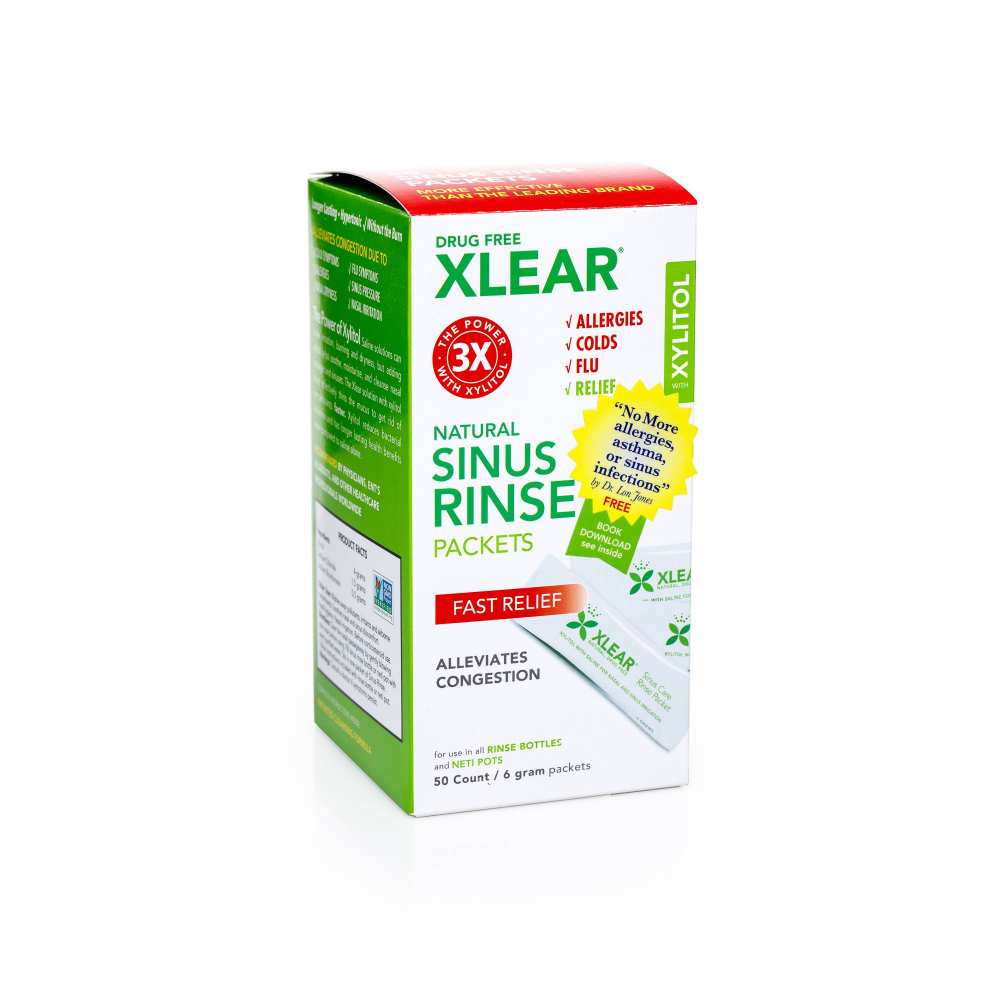 Soluție Salină Xlear 100% Naturală | Spălare Nazală - imagine 2