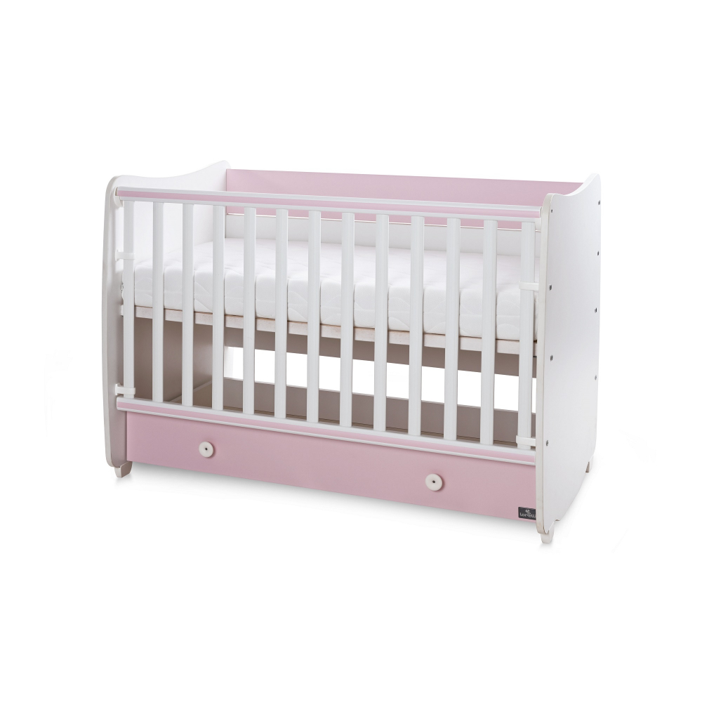 Patut balansoar Lorelli Dream 60x120 cm, Alb/Roz