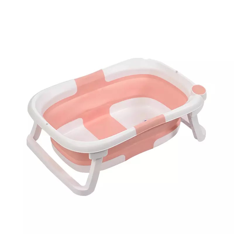 Cadită Little Mom Pink Pliabilă cu Termometru - imagine 3