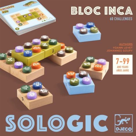 Joc Bloc Inca Djeco - Logică și Abilități - imagine 3