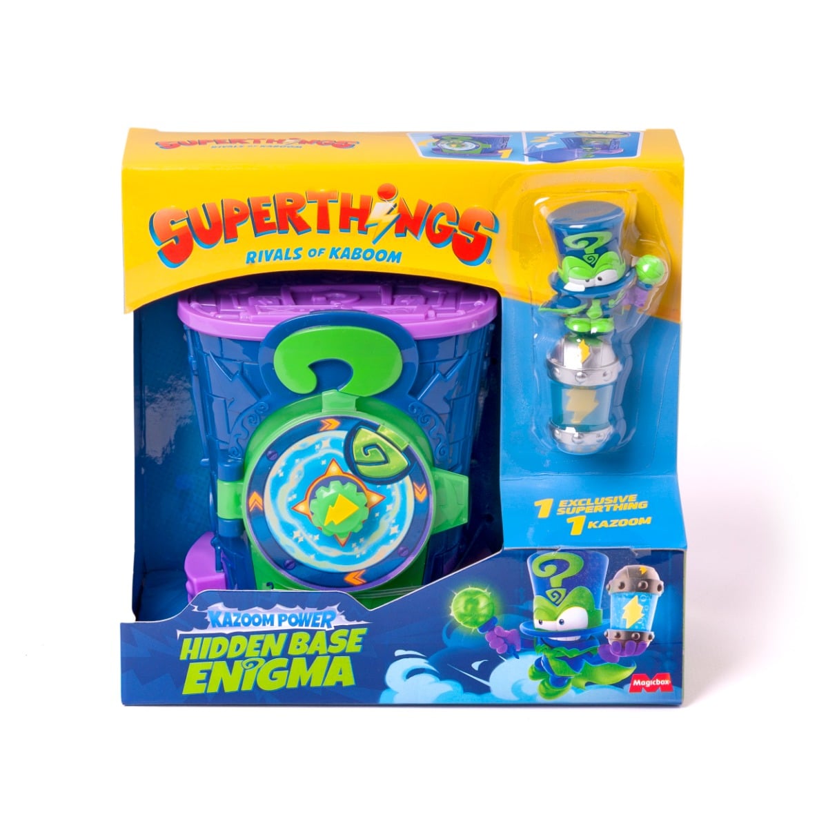 Set Superthings Enigma: Baza Ascunsă și Figurine