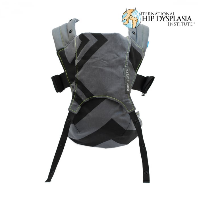Sistem purtare We Made Me Venture Charcoal Grey Black Zigzag