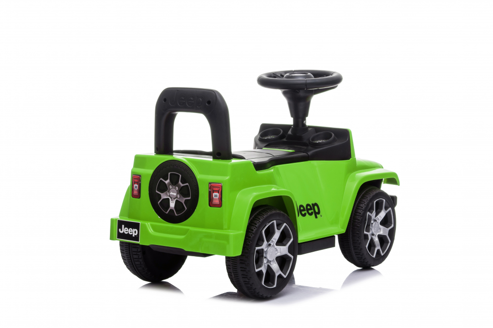 Masinuta Jeep Rubicon Green, fara pedale, cu muzica - imagine 2