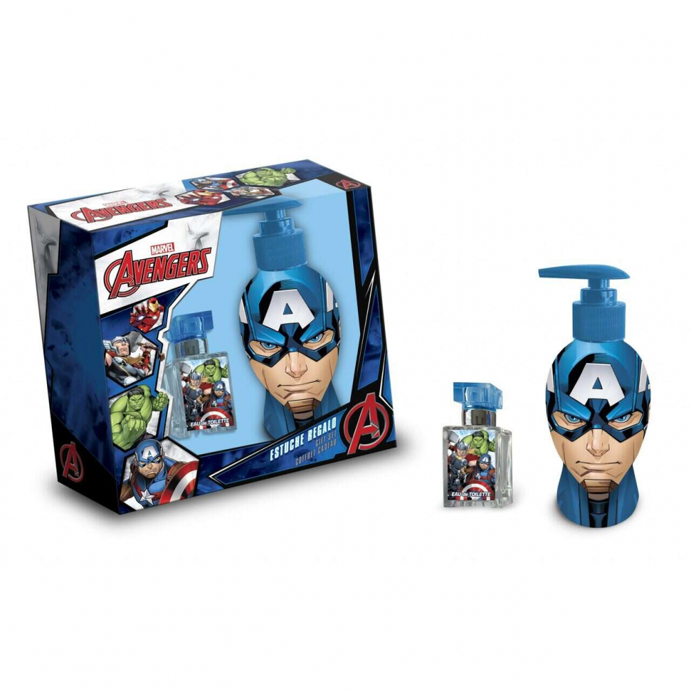 Set Avengers Gel de Dus și Apă de Toaletă Lorenay - imagine 2