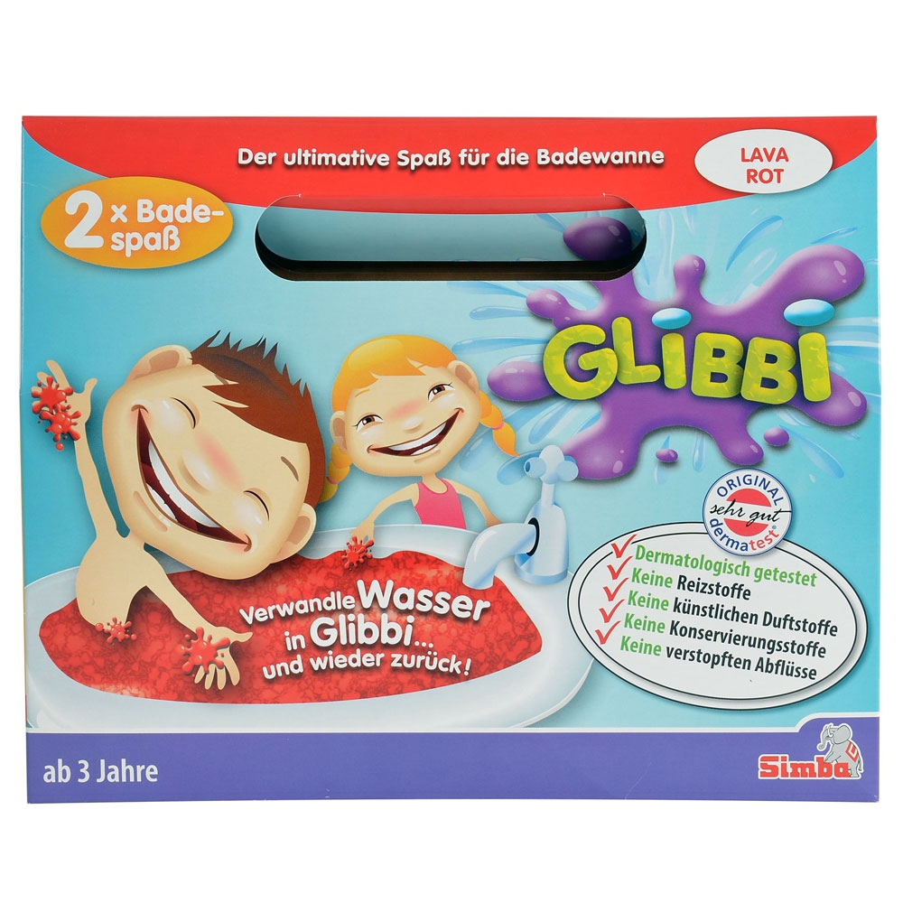 Pudră de Baie Simba Glibbi Roșu - Bătă Distractivă